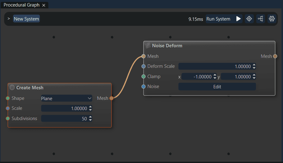 Node Graph Editor screenshot