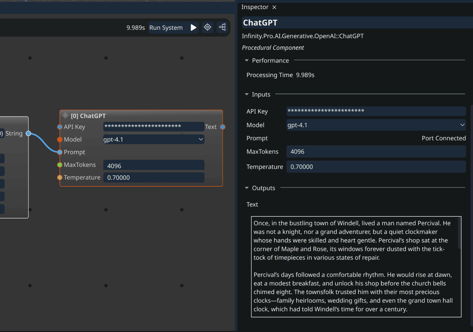 AI-enhanced procedural generation